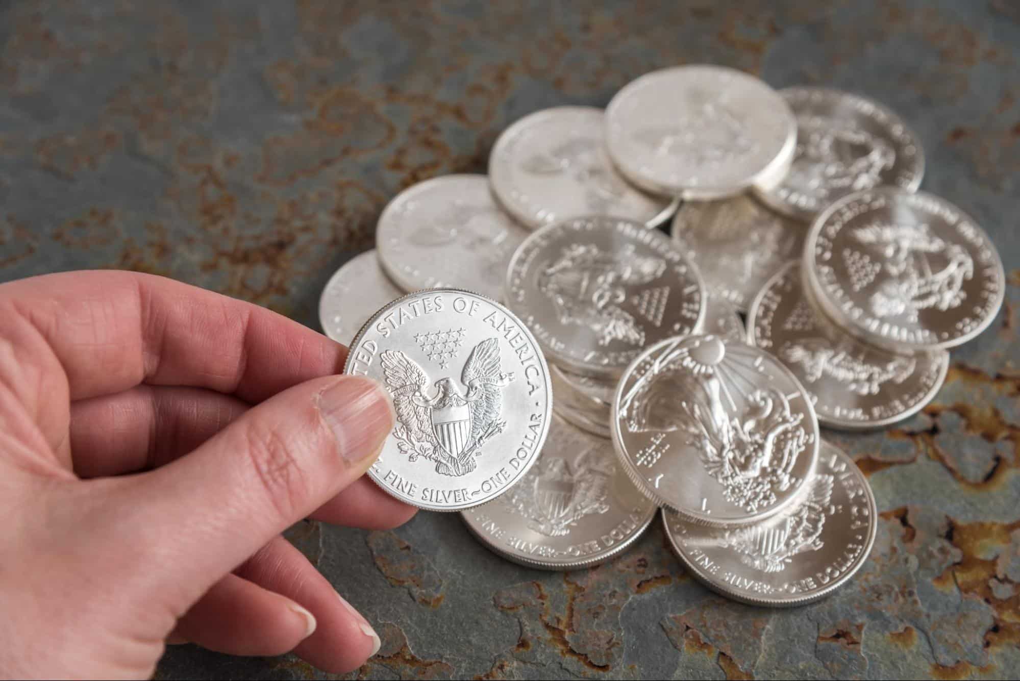 vender monedas de plata